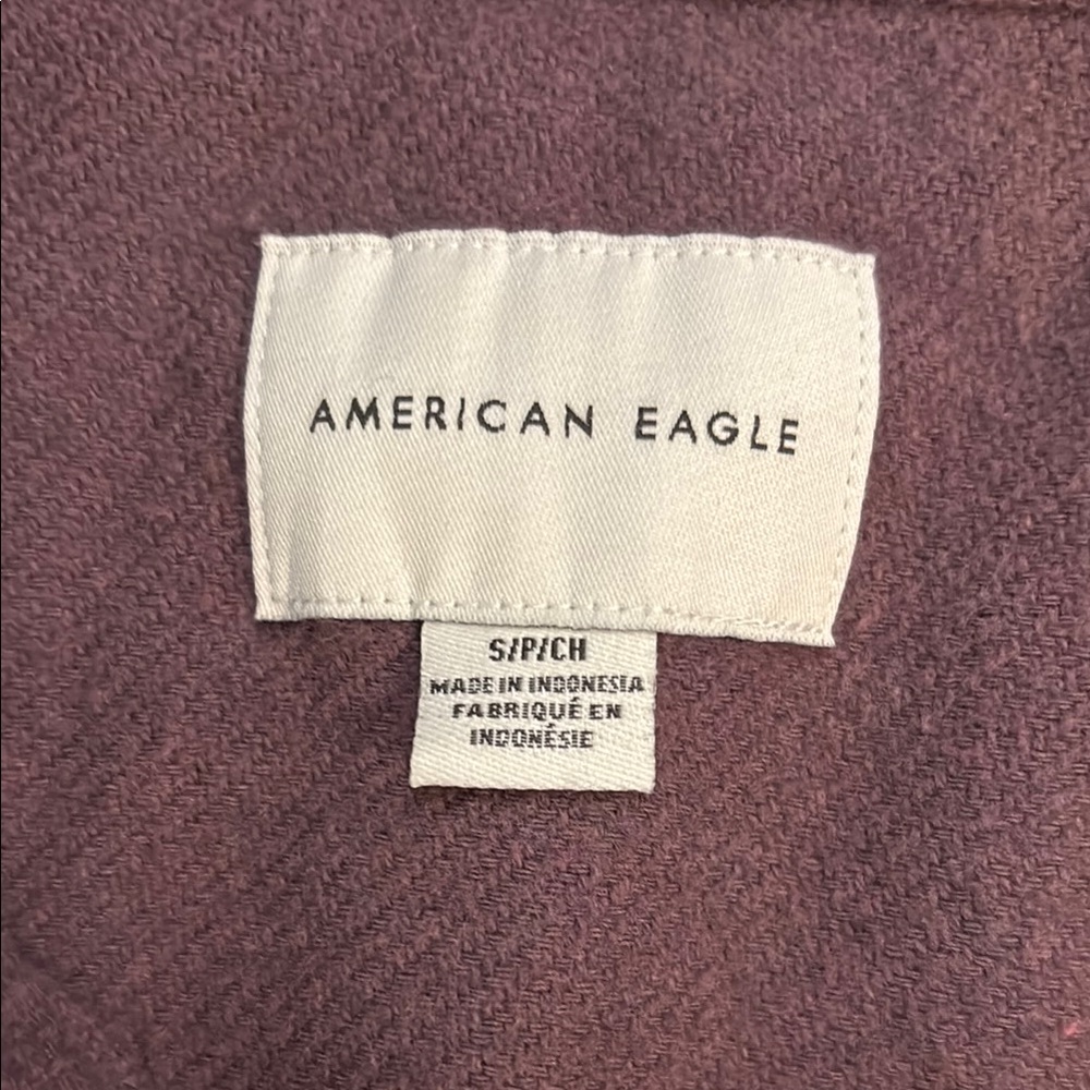 Purple Button-Up Jacket - Picture 2 of 3